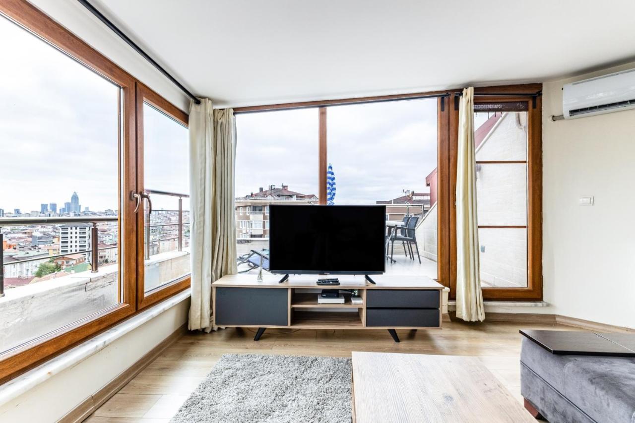 View Flat W Terrace 10 Min To Buyaka Mall İstanbul